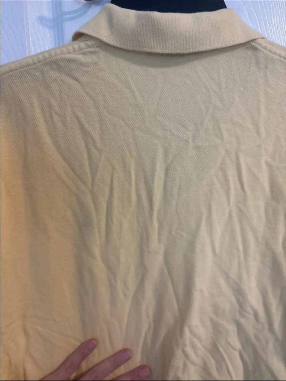 Ralph Lauren Men's Short Sleeve Polo in Yellow with Navy Pony